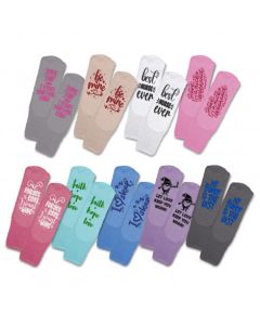 Custom Fluffy Grip Socks